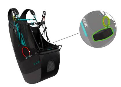 Uchwyt spadochronu Niviuk